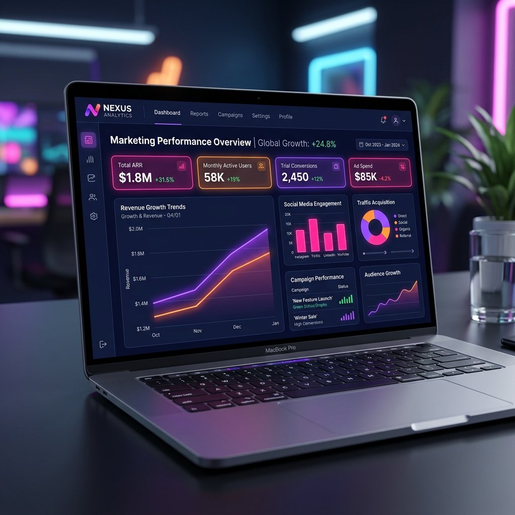 SaaS Dashboard Preview